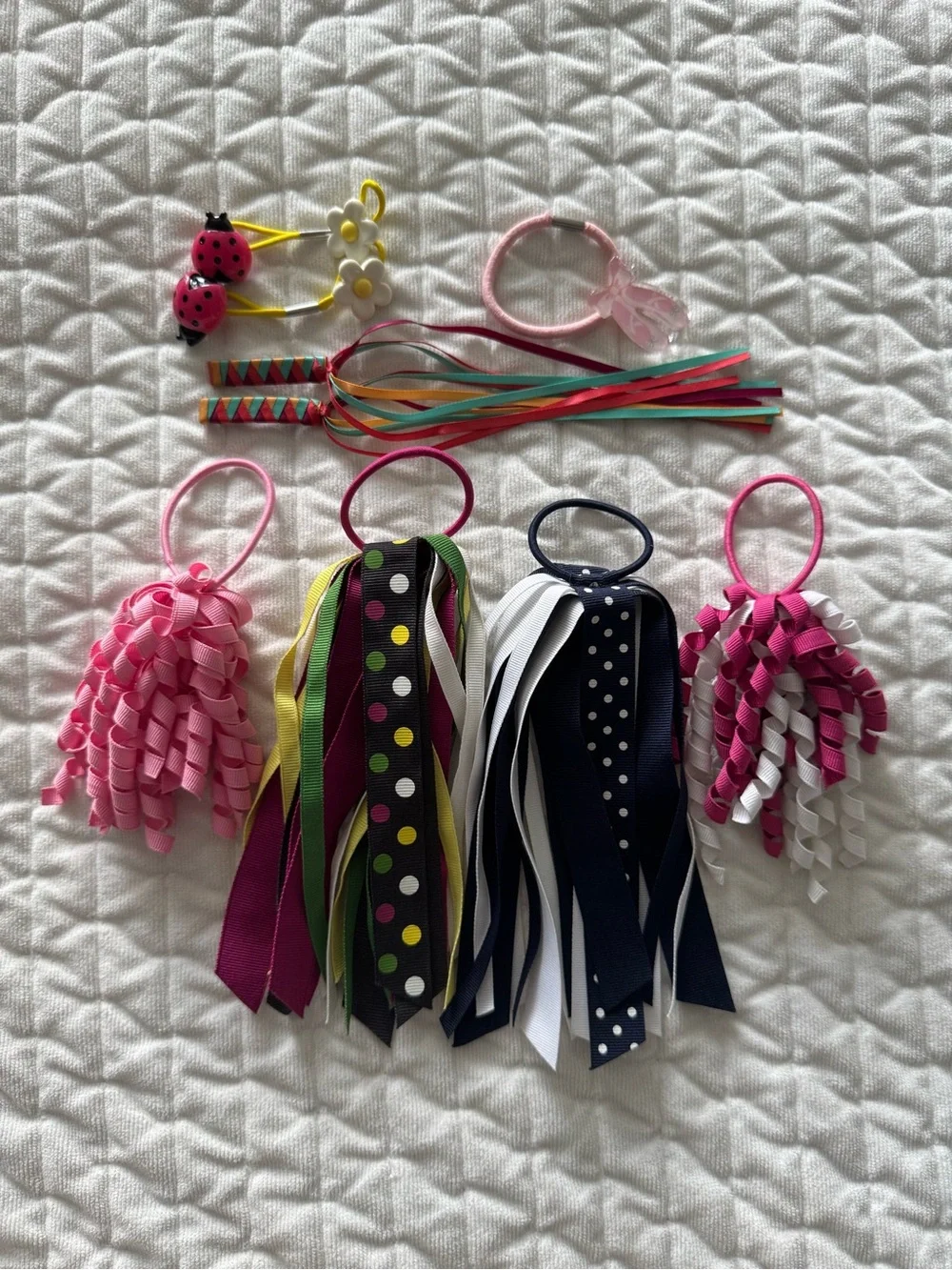 Lot of 7 Gymboree Kids Hair Accessories